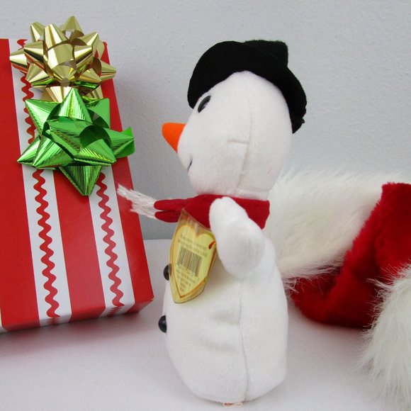 NWT Ty "Snowball" Snowman Beanie Baby 1996 - Picture 4 of 9